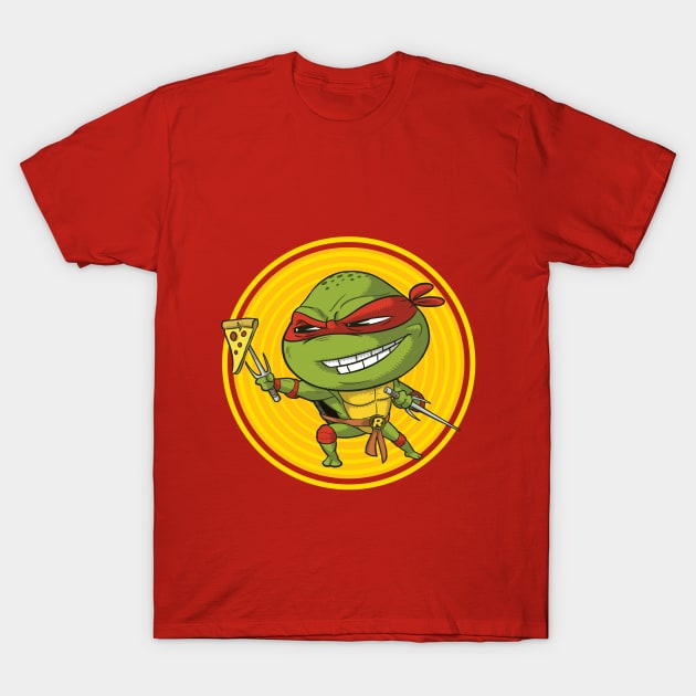 Raphael - TMNT T-Shirt by Sebaimage